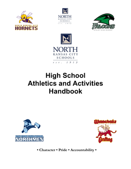 High School Athletics and Activites Handbook