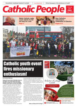 Catholic Youth Event Fires Missionary Enthusiasm!