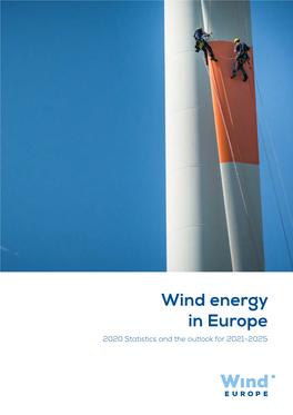 Wind Energy in Europe 2020 Statistics and the Outlook for 2021-2025