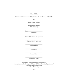 Duke University Dissertation Template