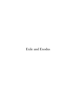 Exile and Exodus 2 the Kabbalist Haggadah: a Handbook of the Seder