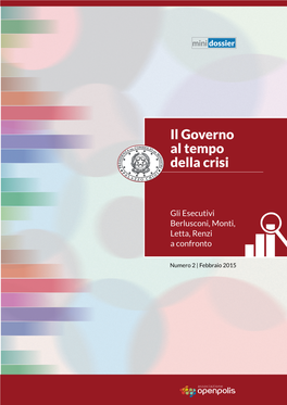 Il Governo Al Tempo Della Crisi