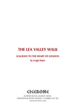 The Lea Valley Walk