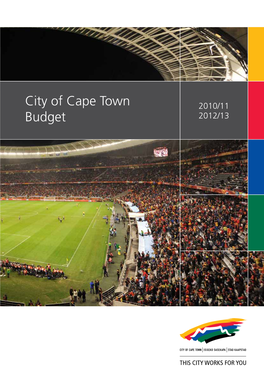 WC000 Cape Town Adopted Budget 2010-11