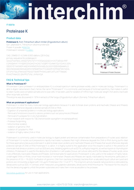 Proteinase K Dna Extraction Protocol
