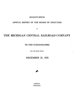 The Michigan Central Railroad Company