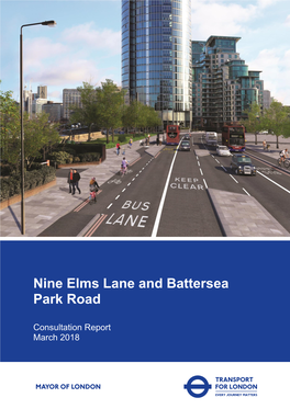 Nine Elms Lane Consultation Report