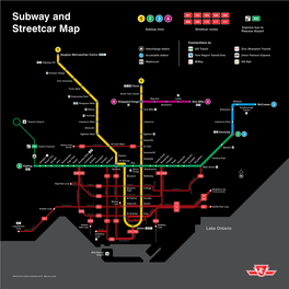 TTC Subway and Streetcar Map – May 2019