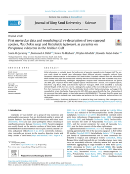 First Molecular Data and Morphological Re-Description of Two