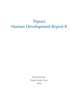 Tripura Human Development Report II