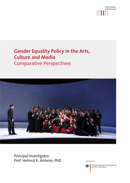 Gender Equality Policy in the Arts, Culture and Media Comparative Perspectives