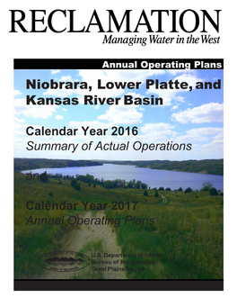 Niobrara, Lower Platte, and Kansas River Basin