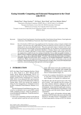 Easing Scientific Computing and Federated Management in The