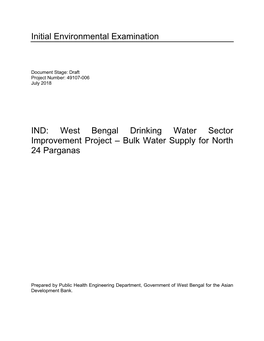 49107-006: West Bengal Drinking Water