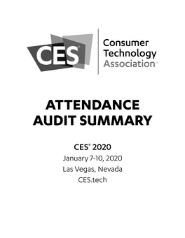 Attendance Audit Summary
