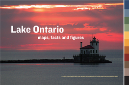 Lake Ontario Maps, Facts and Figures