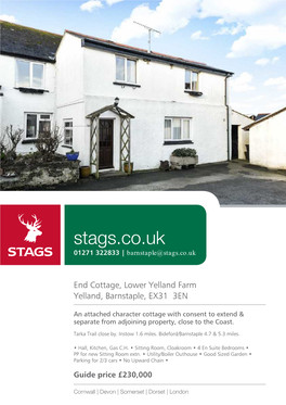 Stags.Co.Uk 01271 322833 | Barnstaple@Stags.Co.Uk