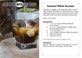 Coconut White Russian