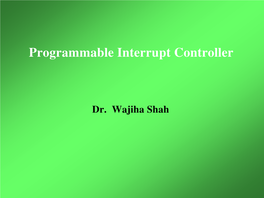 Programmable Interrupt Controller