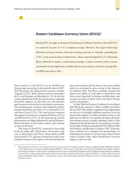 Preliminary Overview of the Economies of Latin America and the Caribbean • 2007 149