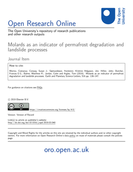 Open Research Online Oro.Open.Ac.Uk