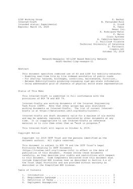 LISP Working Group S. Barkai Internet-Draft B