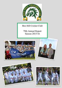 Box Hill Cricket Club
