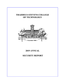 2019 Annual Security Report