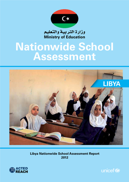 Nationwide School Assessment Libya Ministry