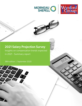 2021 Salary Projection Survey Summary