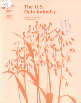 The U.S. Oats Industry (AER-573)