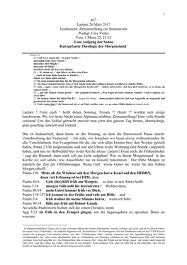 Zeitumstellung Zur Sommerzeit Predigt Uwe Vetter Text: 1.Mose 32: 23-32 Vom Aufgang Der Sonne Kurzgefasste Theologie Der Morgenstund´