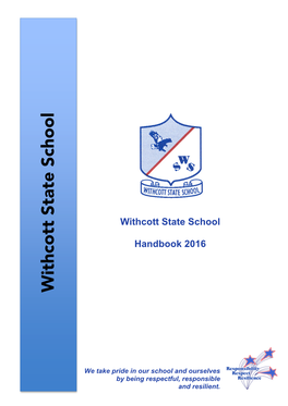 Withcott State School Handbook 2016