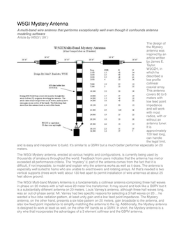 W5GI MYSTERY ANTENNA (Pdf)