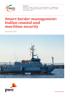 Smart Border Management: Indian Coastal and Maritime Security