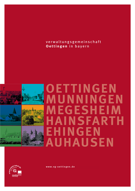 Oettingen Munningen Megesheim Hainsfarth Ehingen Auhausen