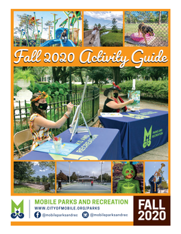 Fall 2020 Activity Guide