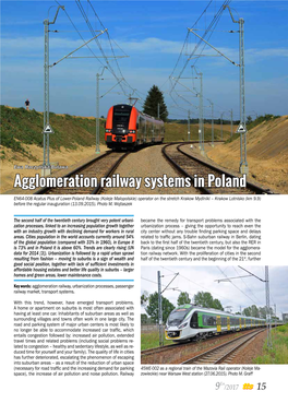 Agglomeration Railway Systems in Poland