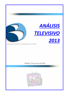 Análisis Televisivo 2013