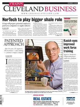 Nortech to Play Bigger Shale Role Interest in Converting to Natural Gas Cars Grows and Flexible Electronics
