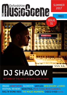 Dj Shadow Return of the Master Beats Craftsman