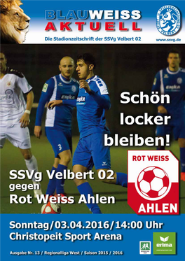 2015 2016 BWA 13 RW Ahlen Online