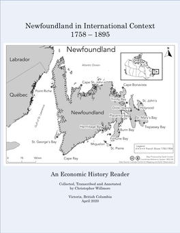 Newfoundland in International Context 1758 – 1895