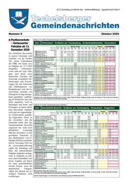 Gemeindenachrichten Oktober 2020