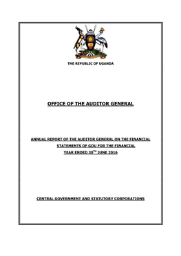 Office of the Auditor General