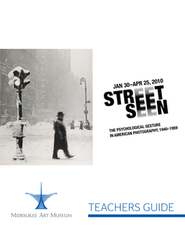 Street Seen Teachers Guide