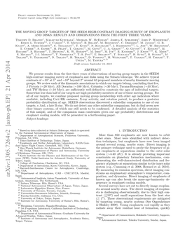 Arxiv:1305.7264V2 [Astro-Ph.EP] 21 Apr 2014 Spain