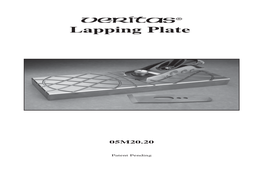 Lapping Plate