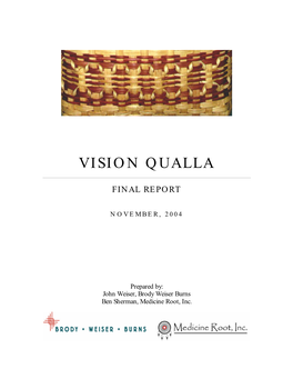 Vision Qualla Final Report Page 1