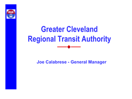 Greater Cleveland Regional Transit Authority